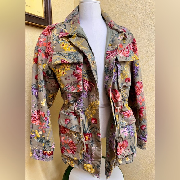 Floral Safari Jacket - Picture 3 of 15